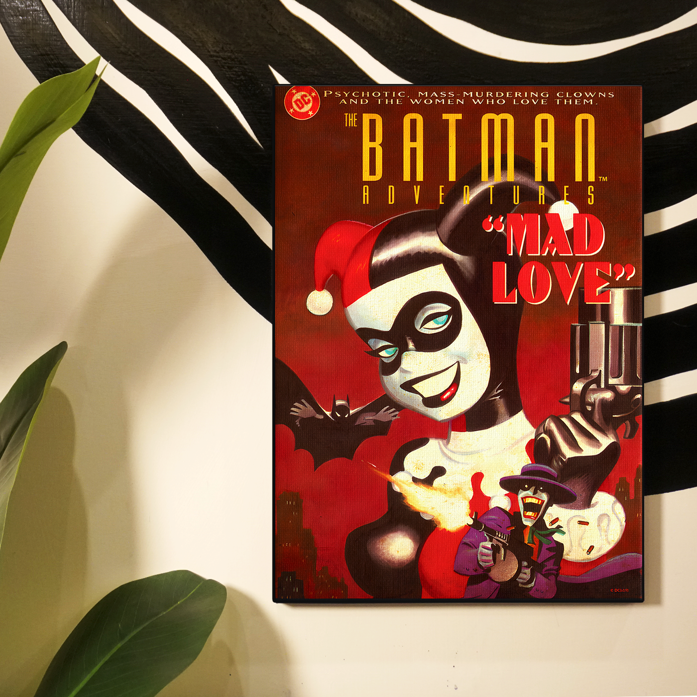 Harley Quinn "Mad Love" Poster