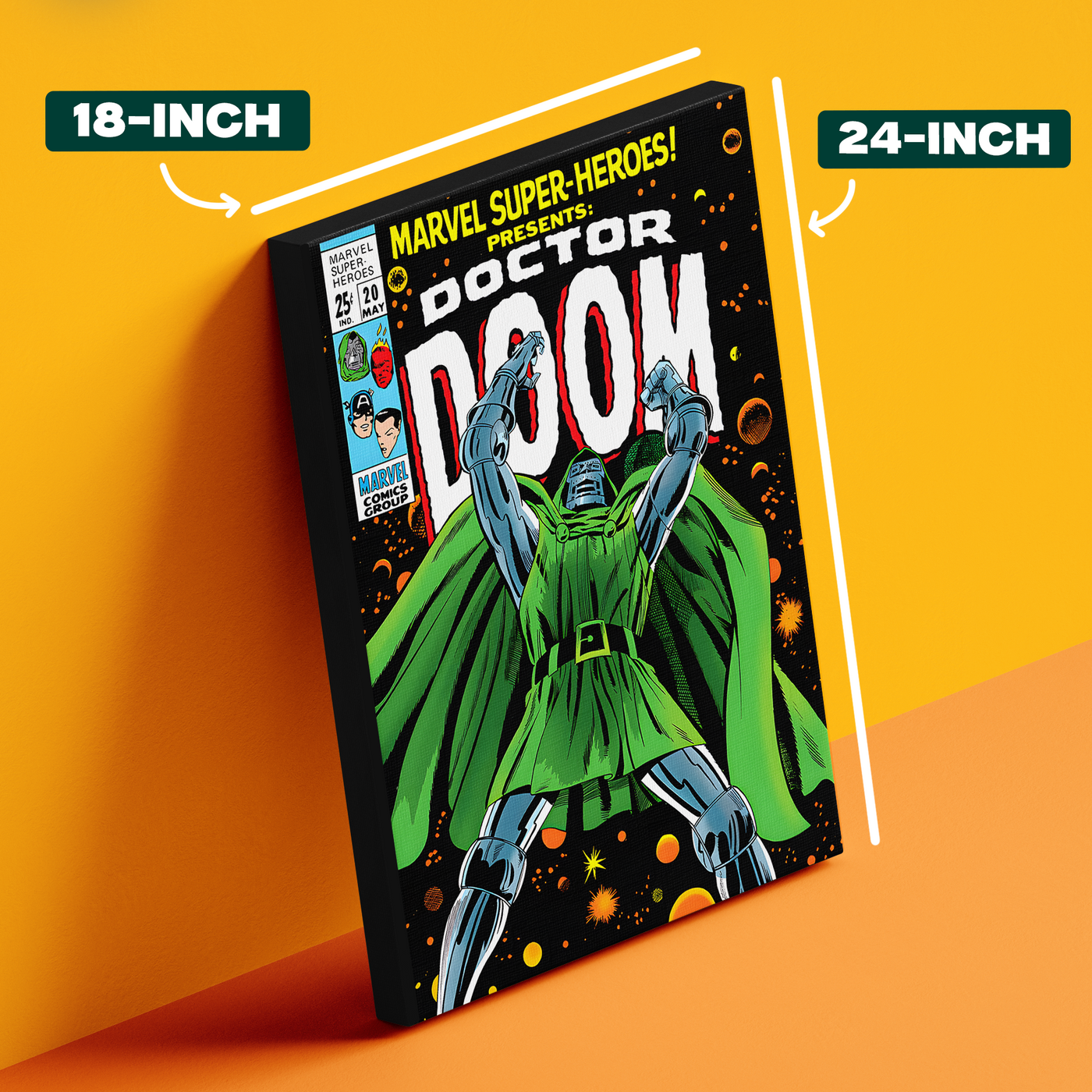 Doctor Doom Comic Poster