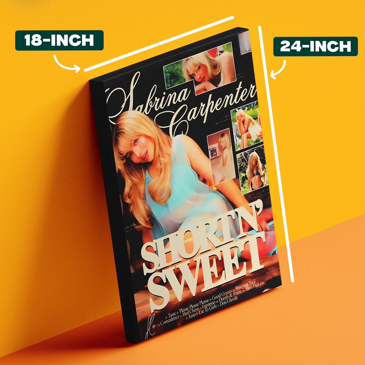 Sabrina Carpenter Short n Sweet Poster