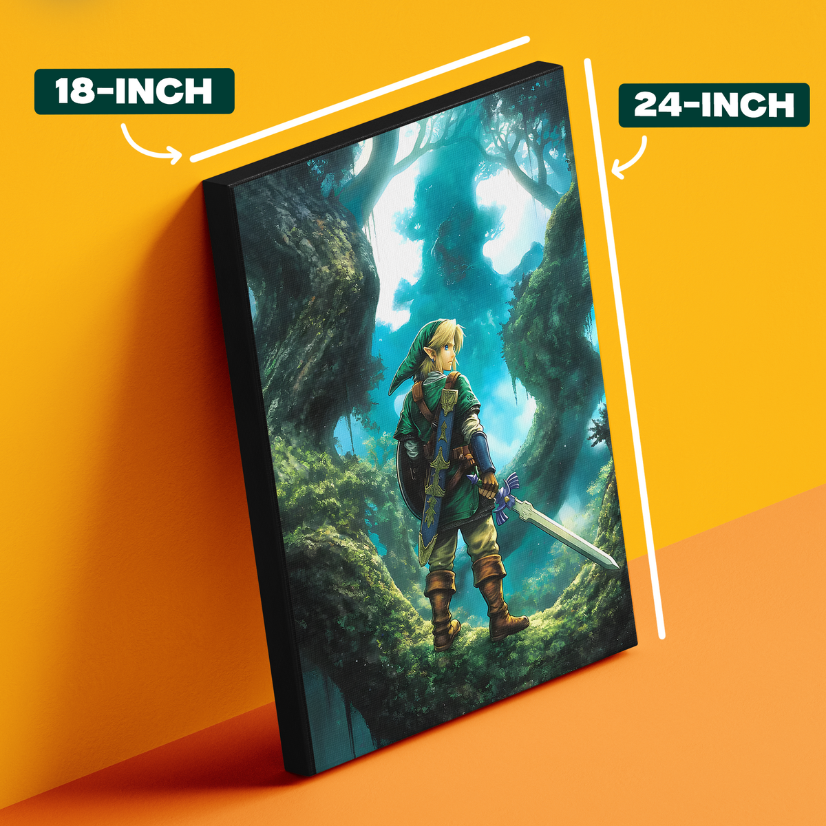 Legend of Zelda Forest Poster