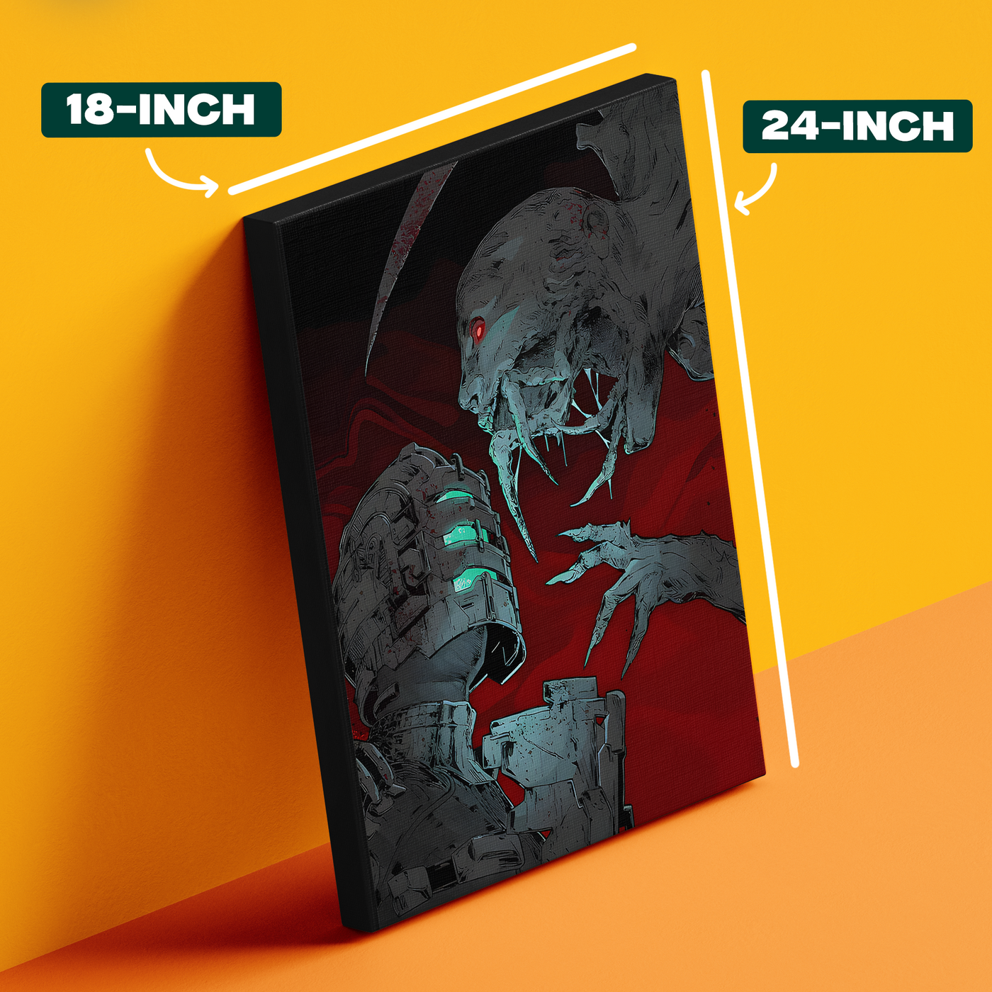 Dark Fantasy Figure Poster
