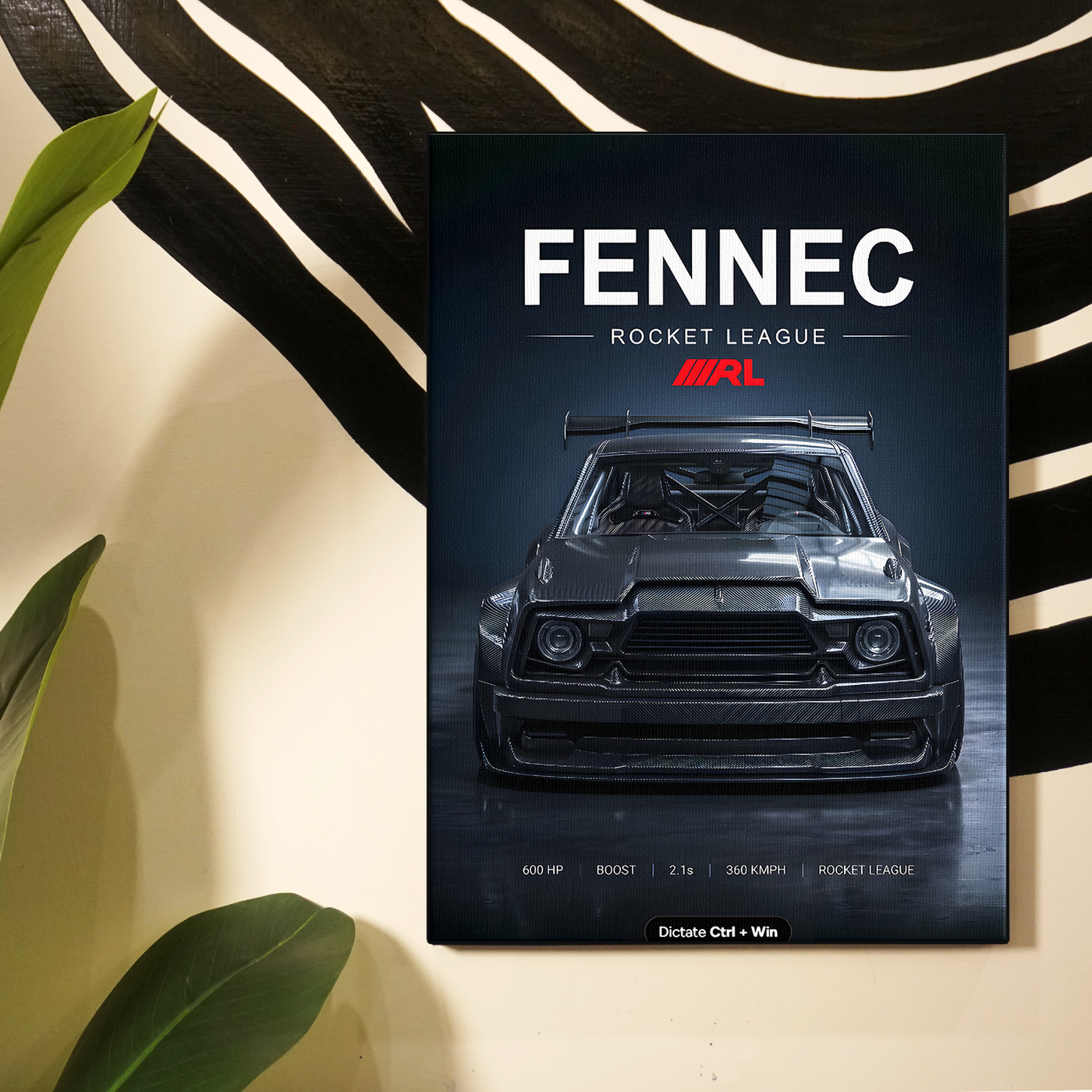 Fennec Nissan Skyline Poster