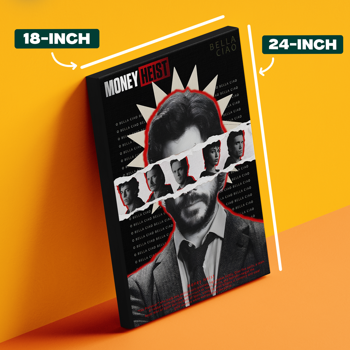 Money Heist Cash Poster