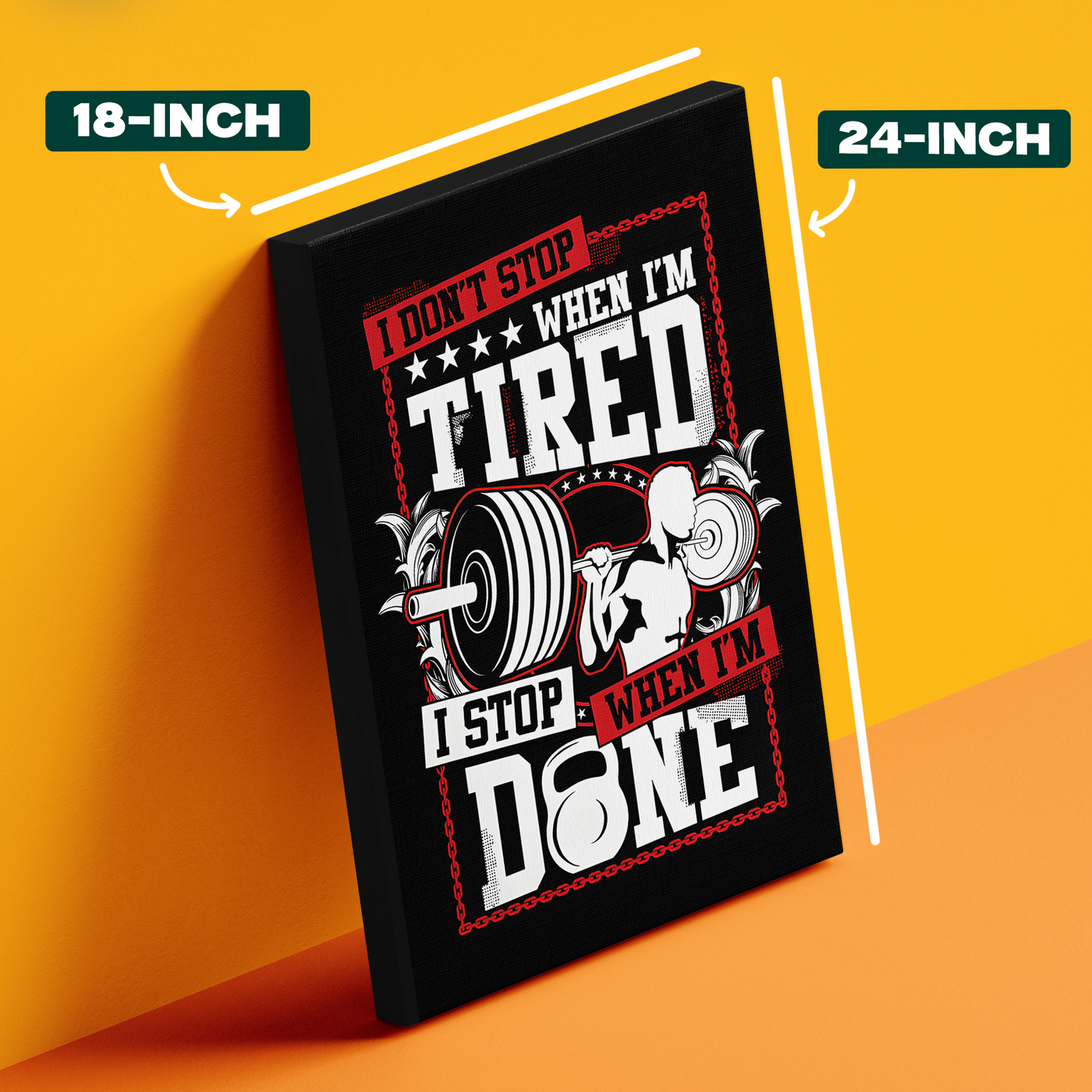 Stop When Im Done Poster