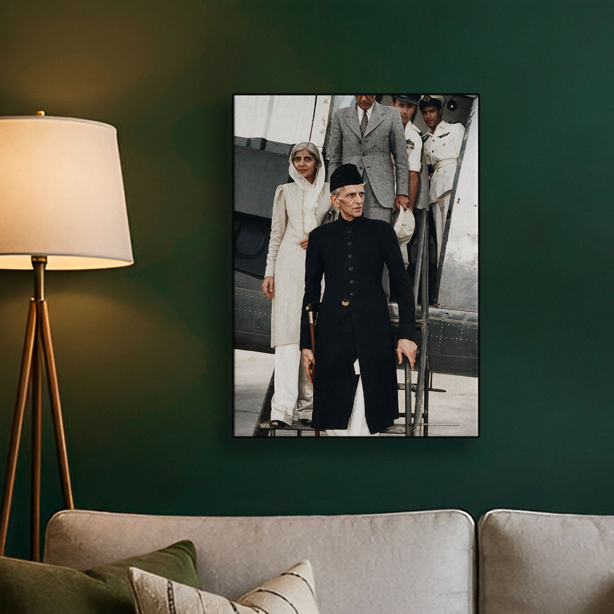 Quaid's Arrival