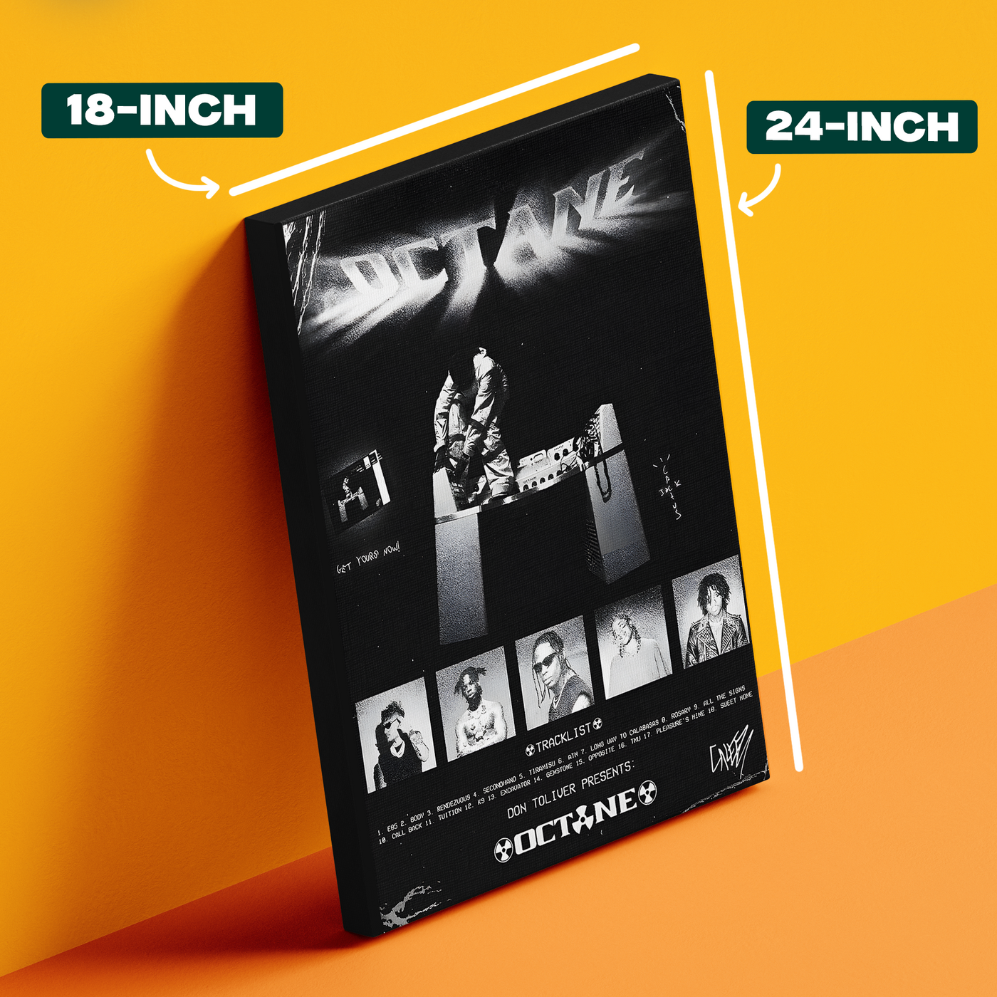 OCTANE Don Toliver’s studio album Poster