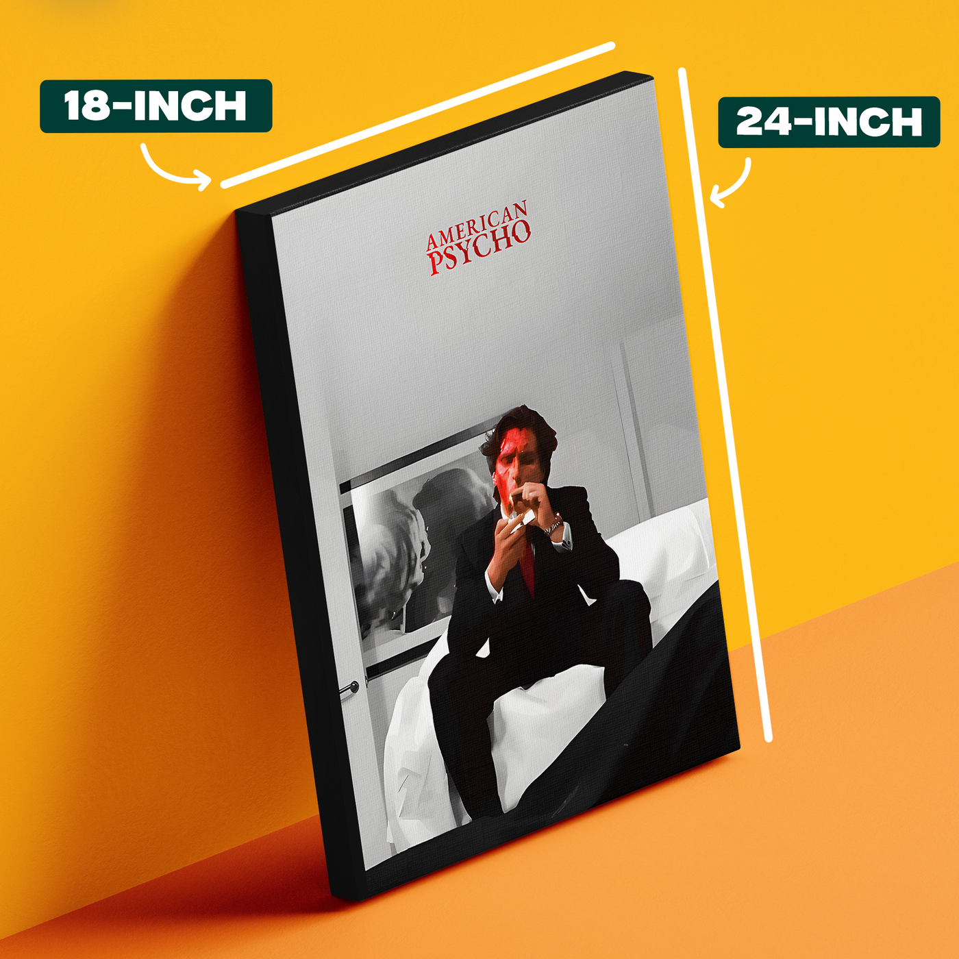 American Psycho "Patrick Bateman" Poster