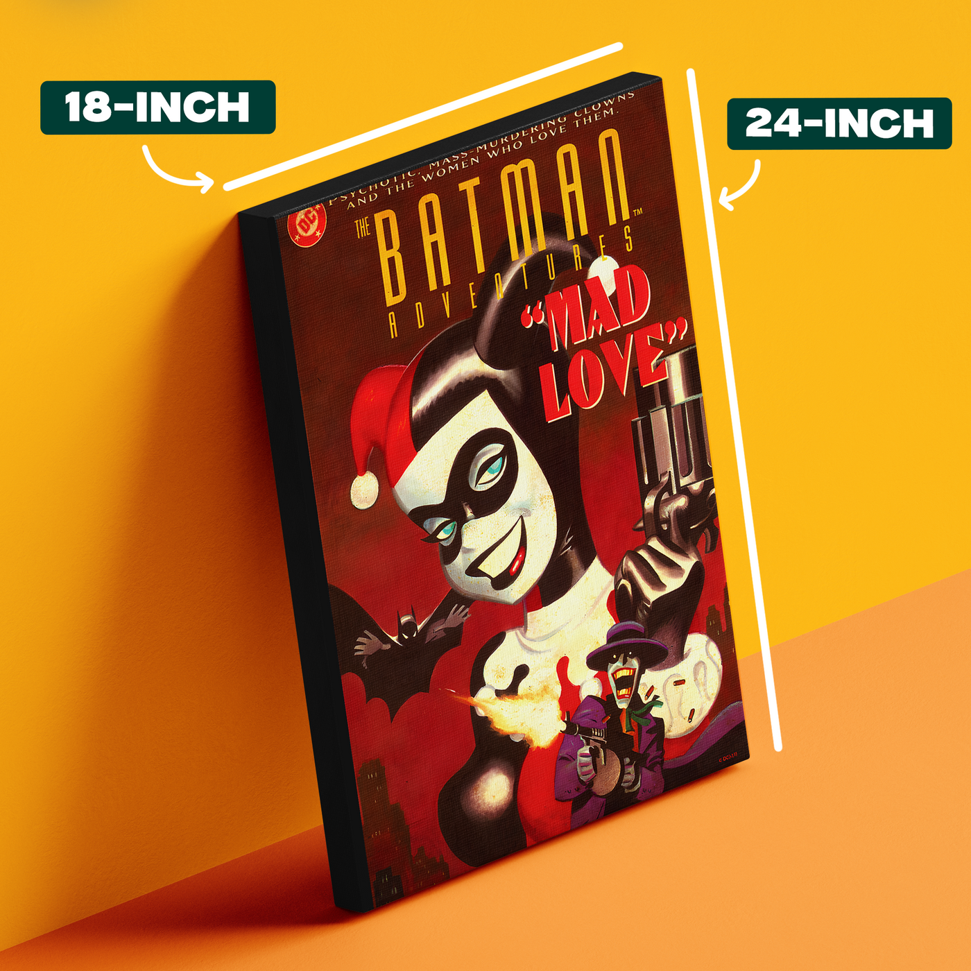 Harley Quinn "Mad Love" Poster