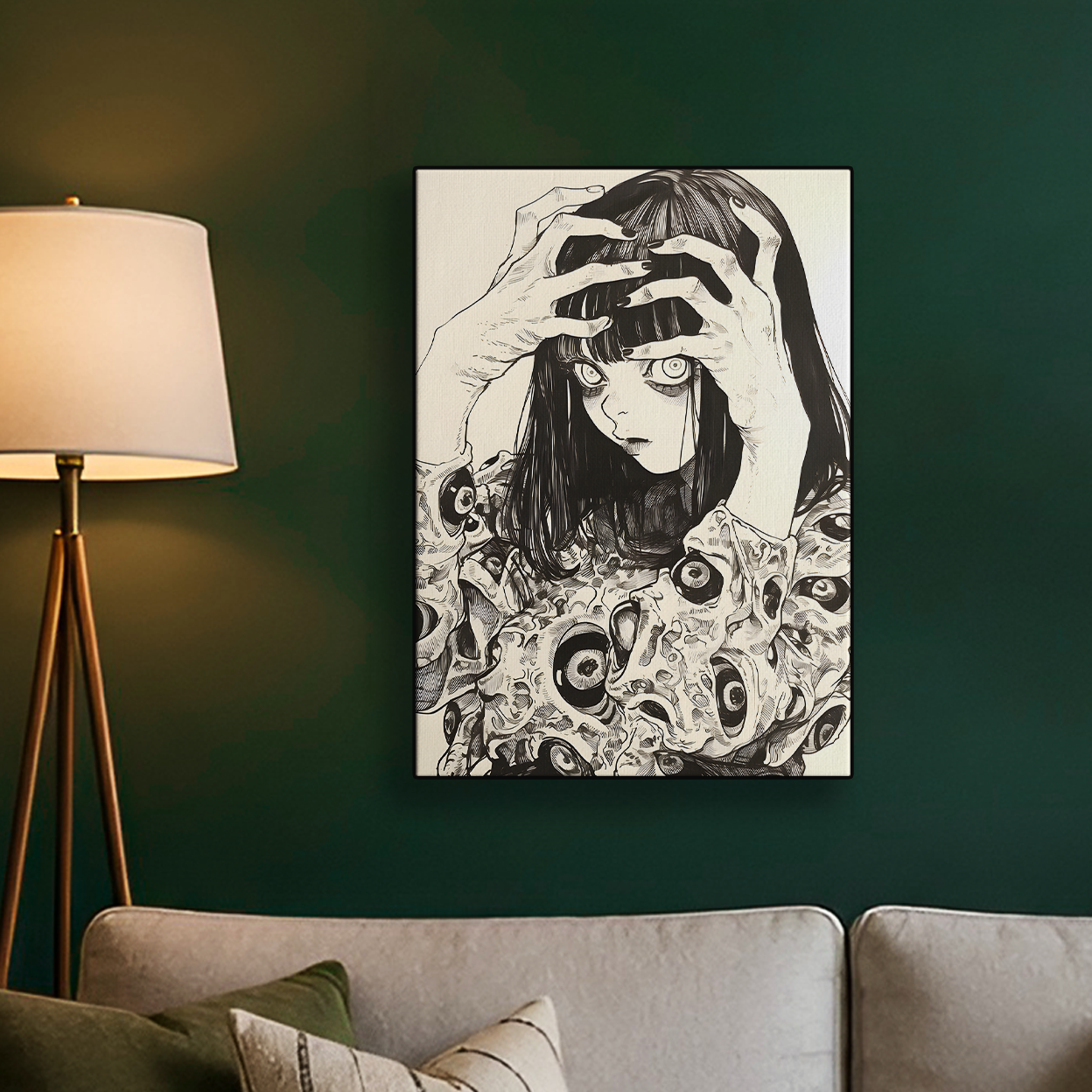Spiral Eyes Poster