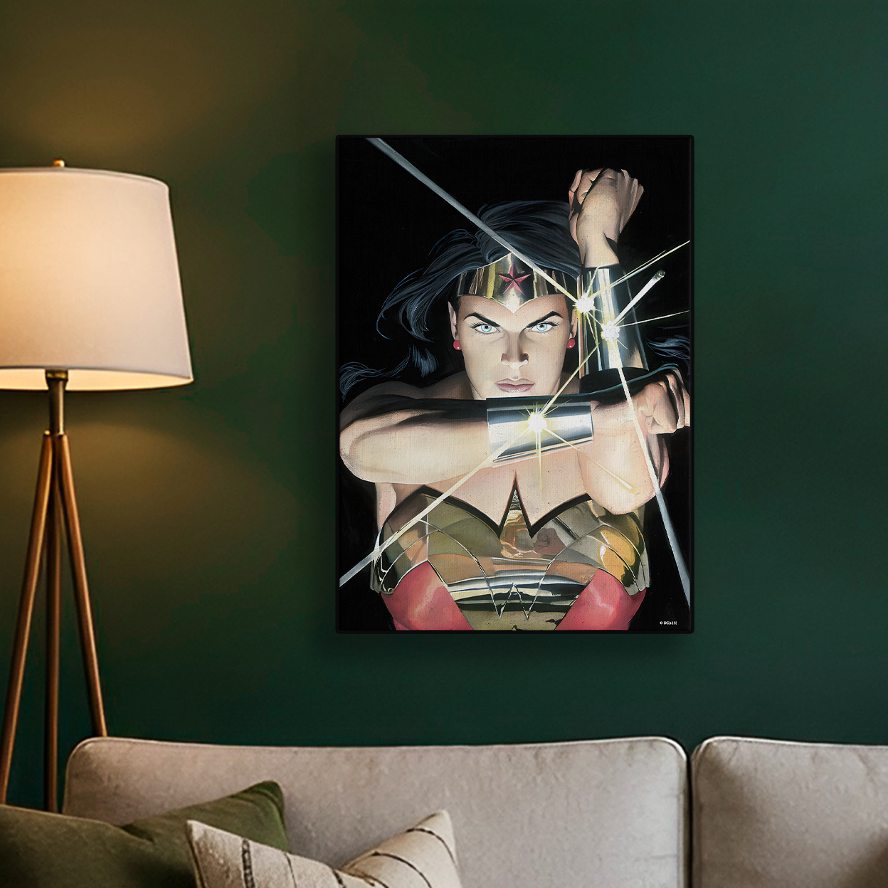 Wonder Woman Action Poster