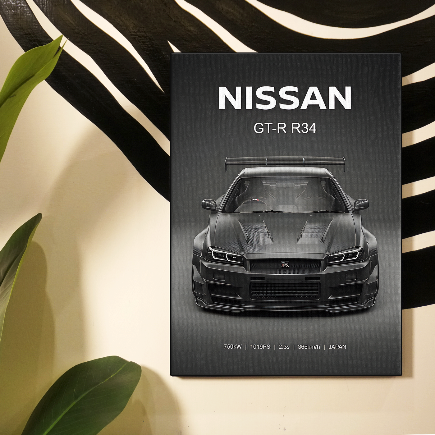 Nissan GTR R34 Poster
