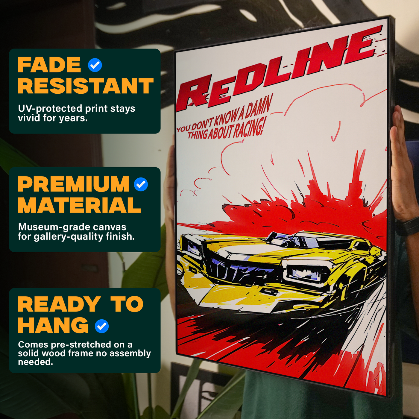 Redline Car Poster