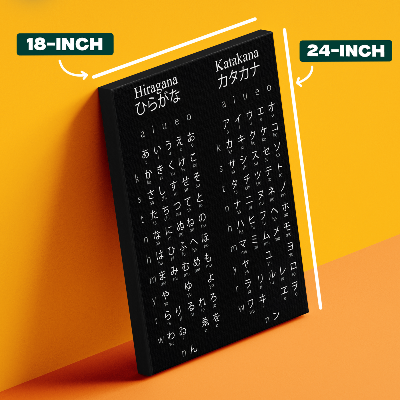 Hiragana Katakana Chart