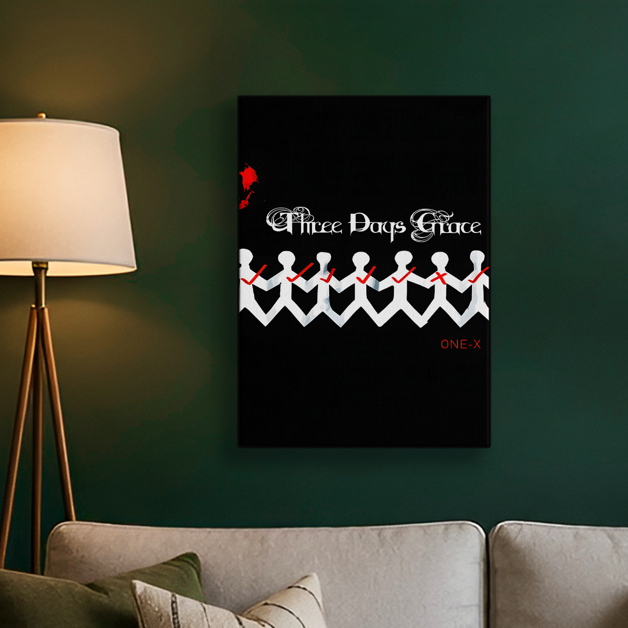 Three Days Grace Album Poster