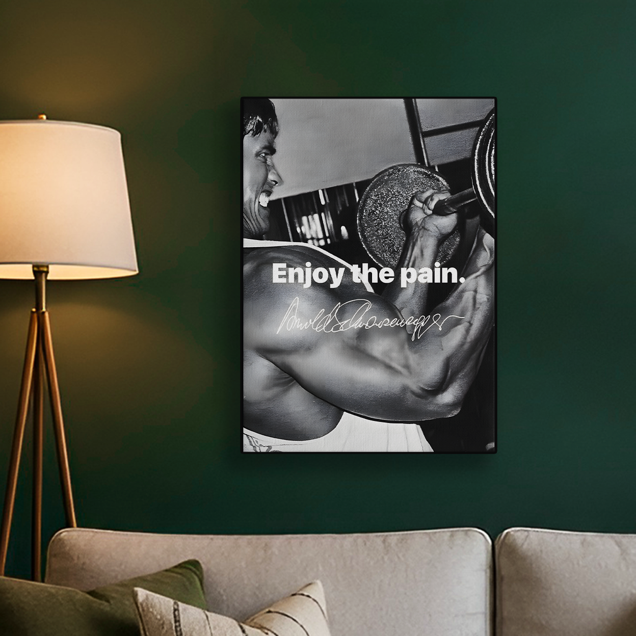 Enjoy the Pain Poster