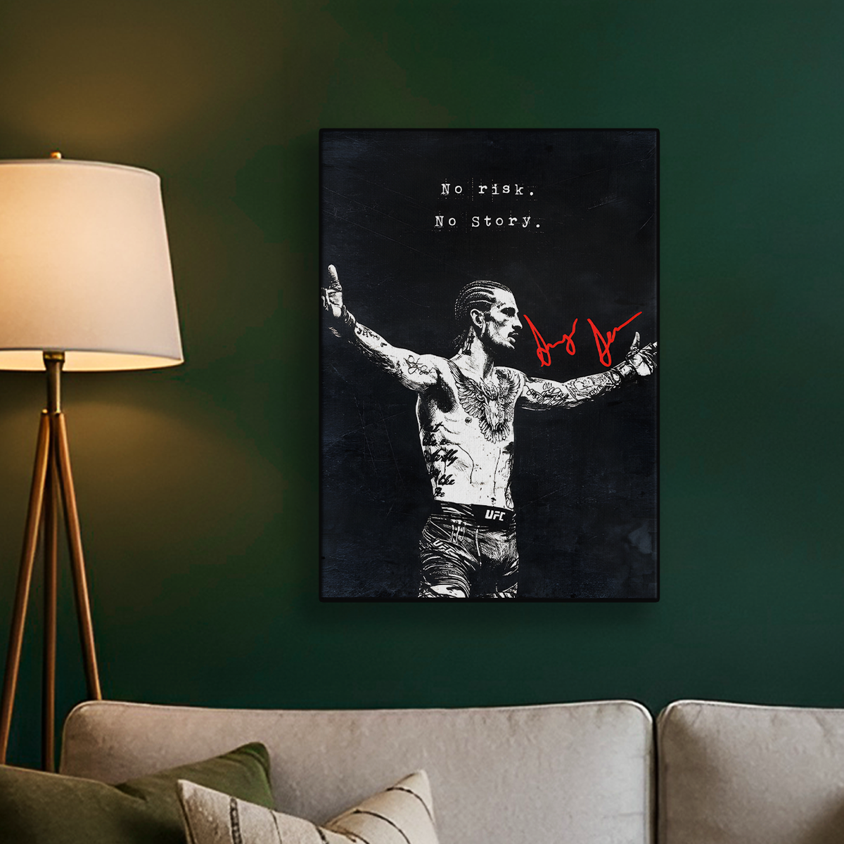 Sean O'Malley "Be First To Start Poster"