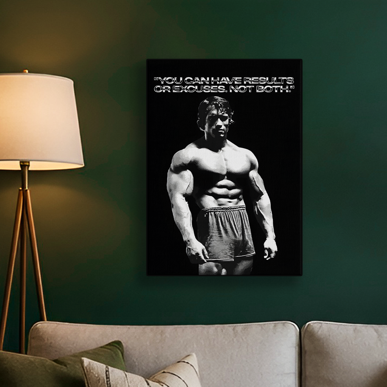 You Can only have "Results or Excuses" Poster