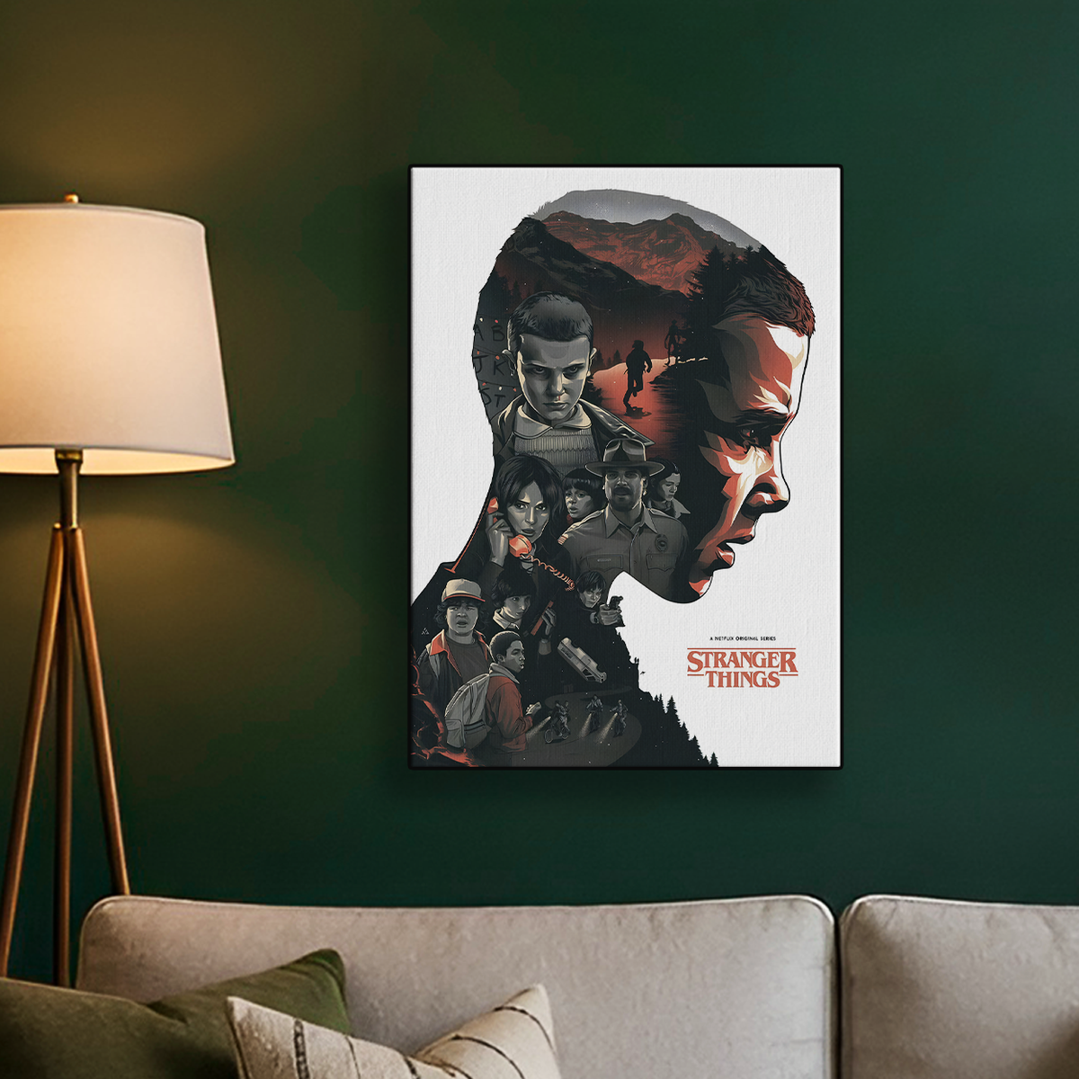Stranger Things Character Poster