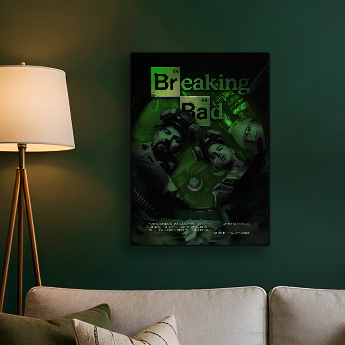 Breaking Bad Green Poster