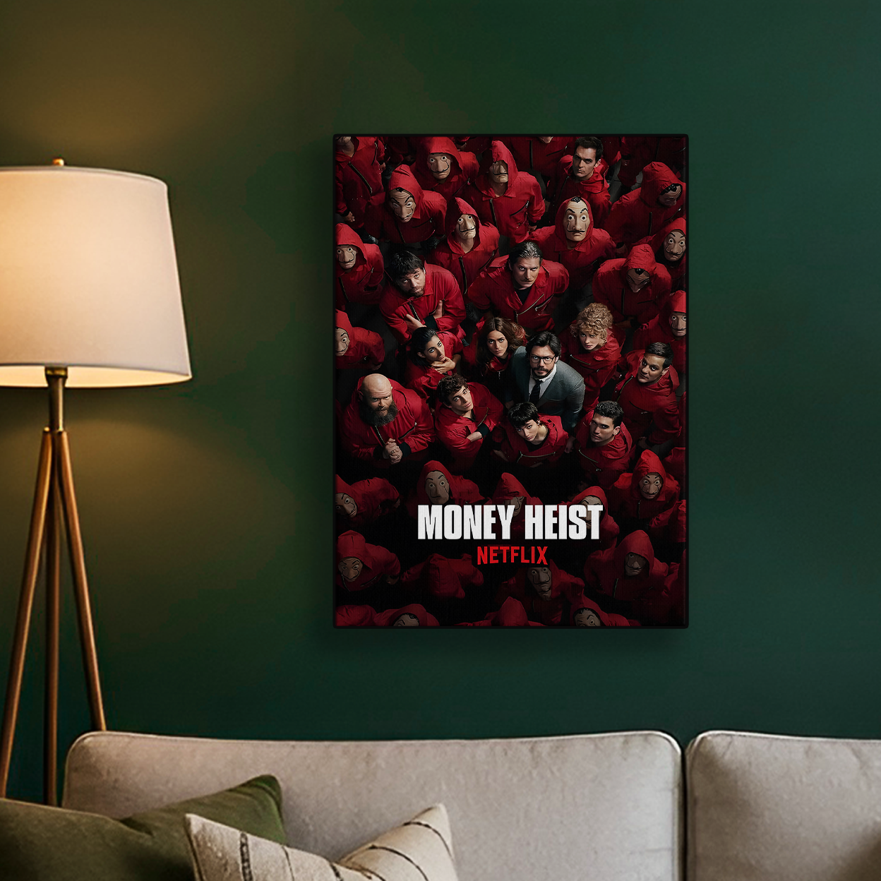 Money Heist Group Poster