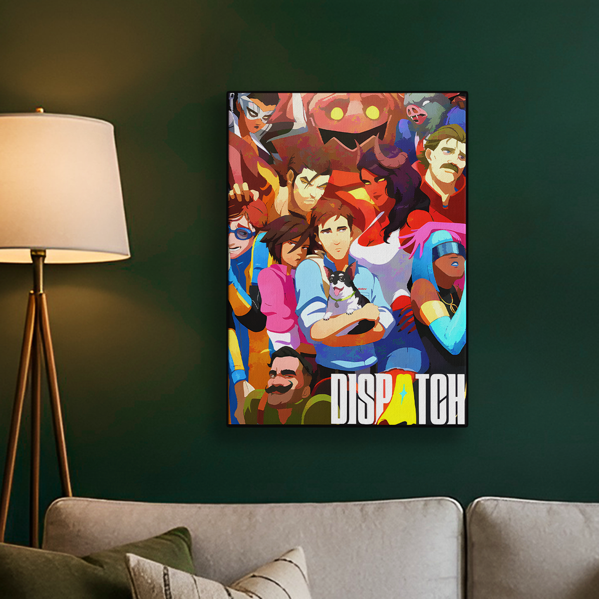 Dispatch Cast Poster