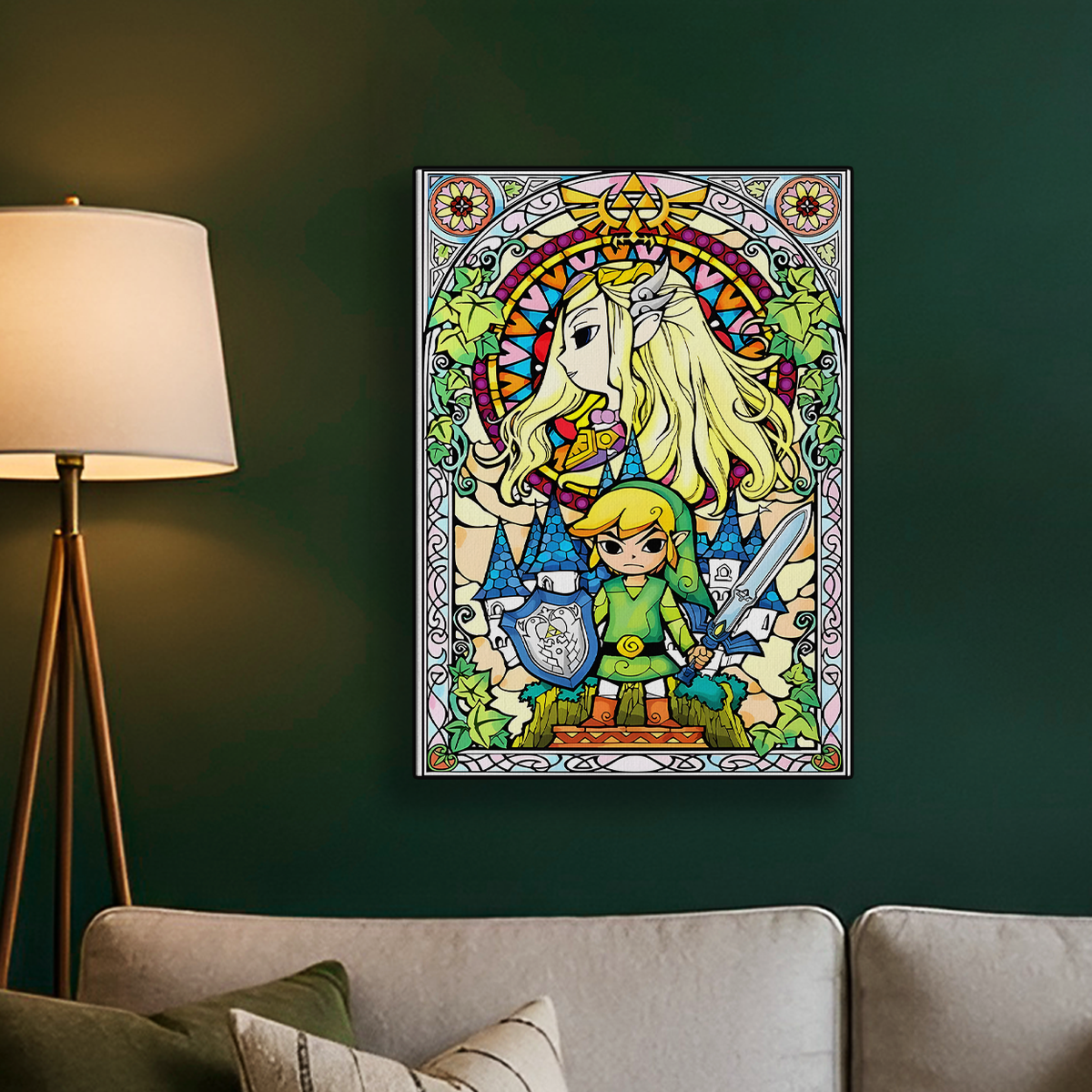 Legend of Zelda Ornate Poster