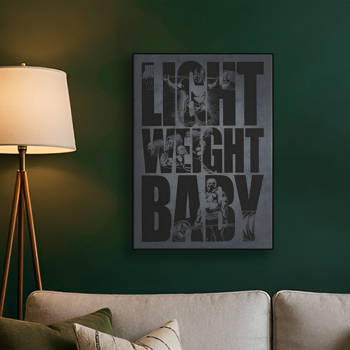 Light Weight Baby Poster