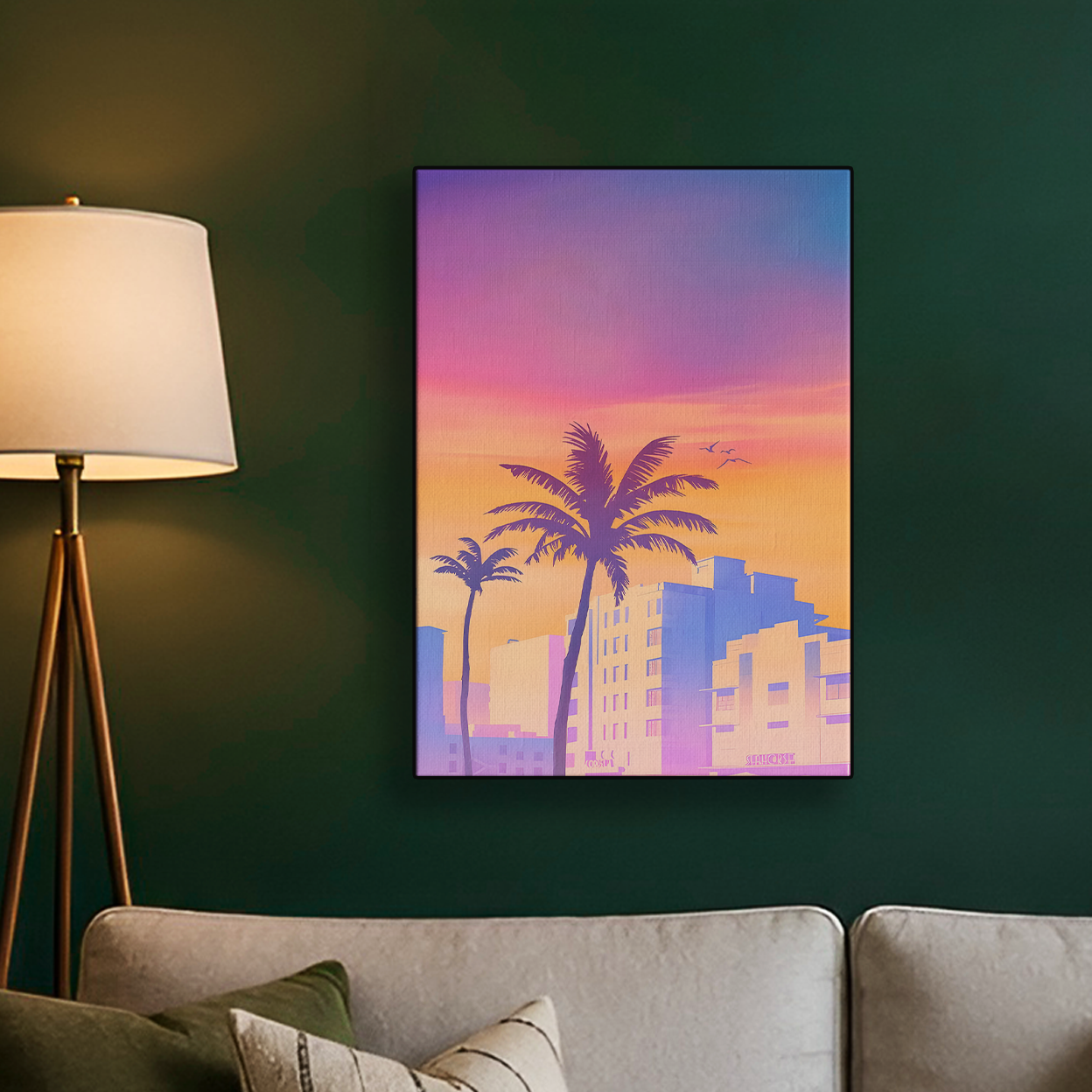 GTA "Vice City" Vibe Poster