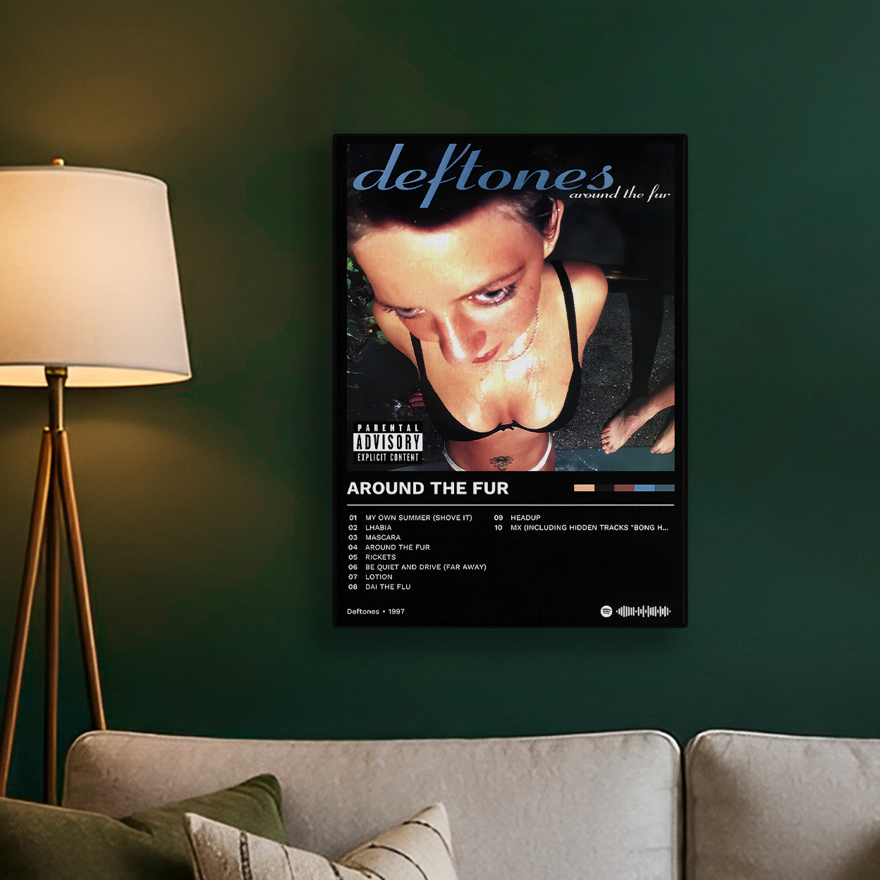 Deftones Around the Fur Poster