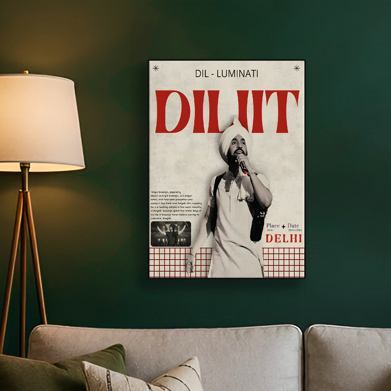 Dil-Luminati Diljit Poster