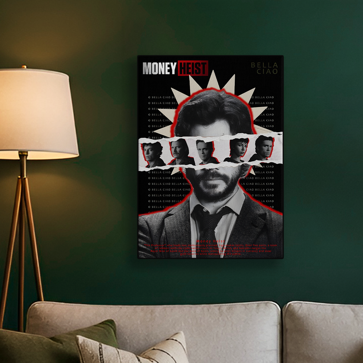Money Heist Cash Poster