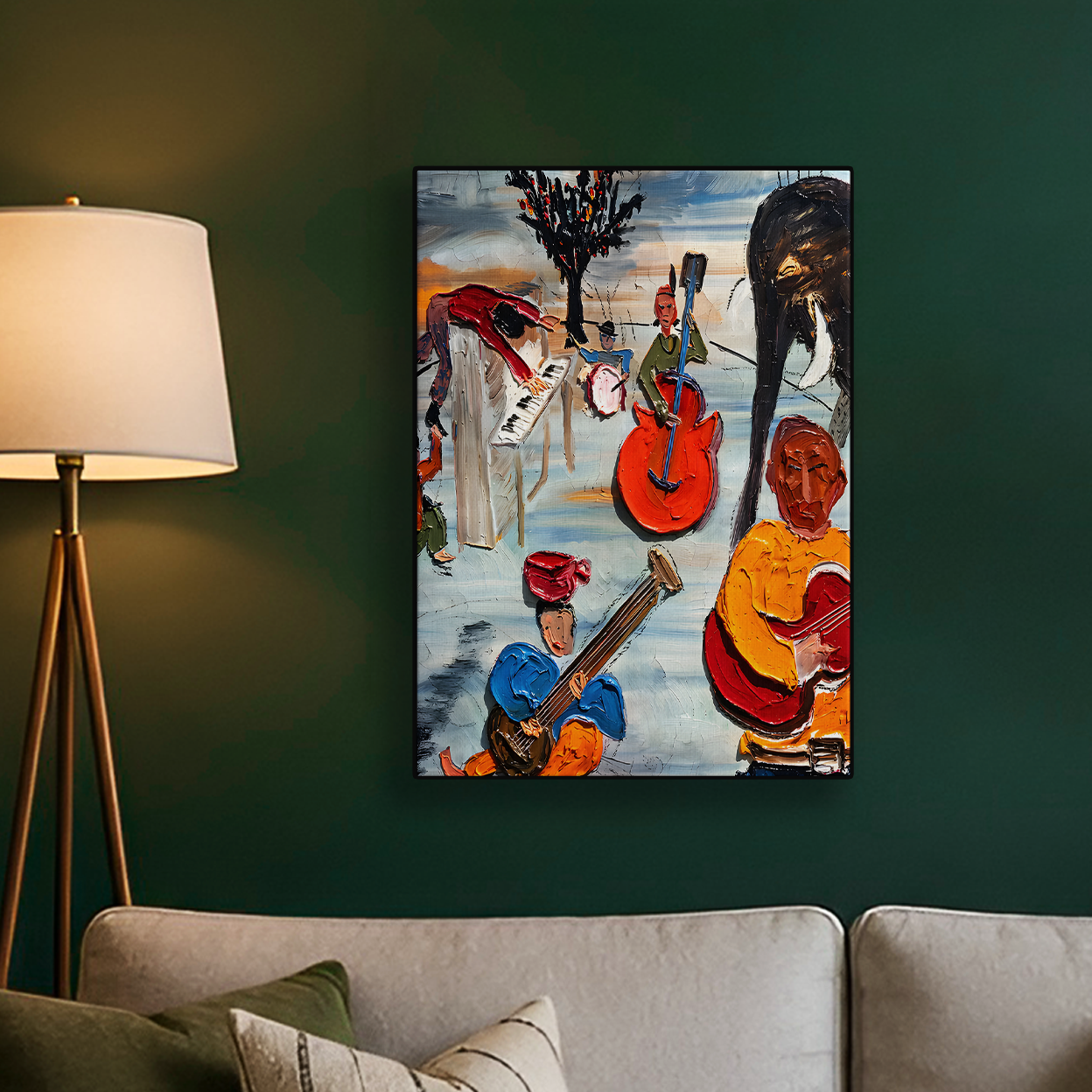 Music from Big Pink Poster