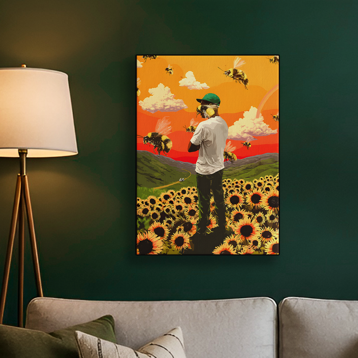 Tyler the Creator's "Flower Boy" Poster
