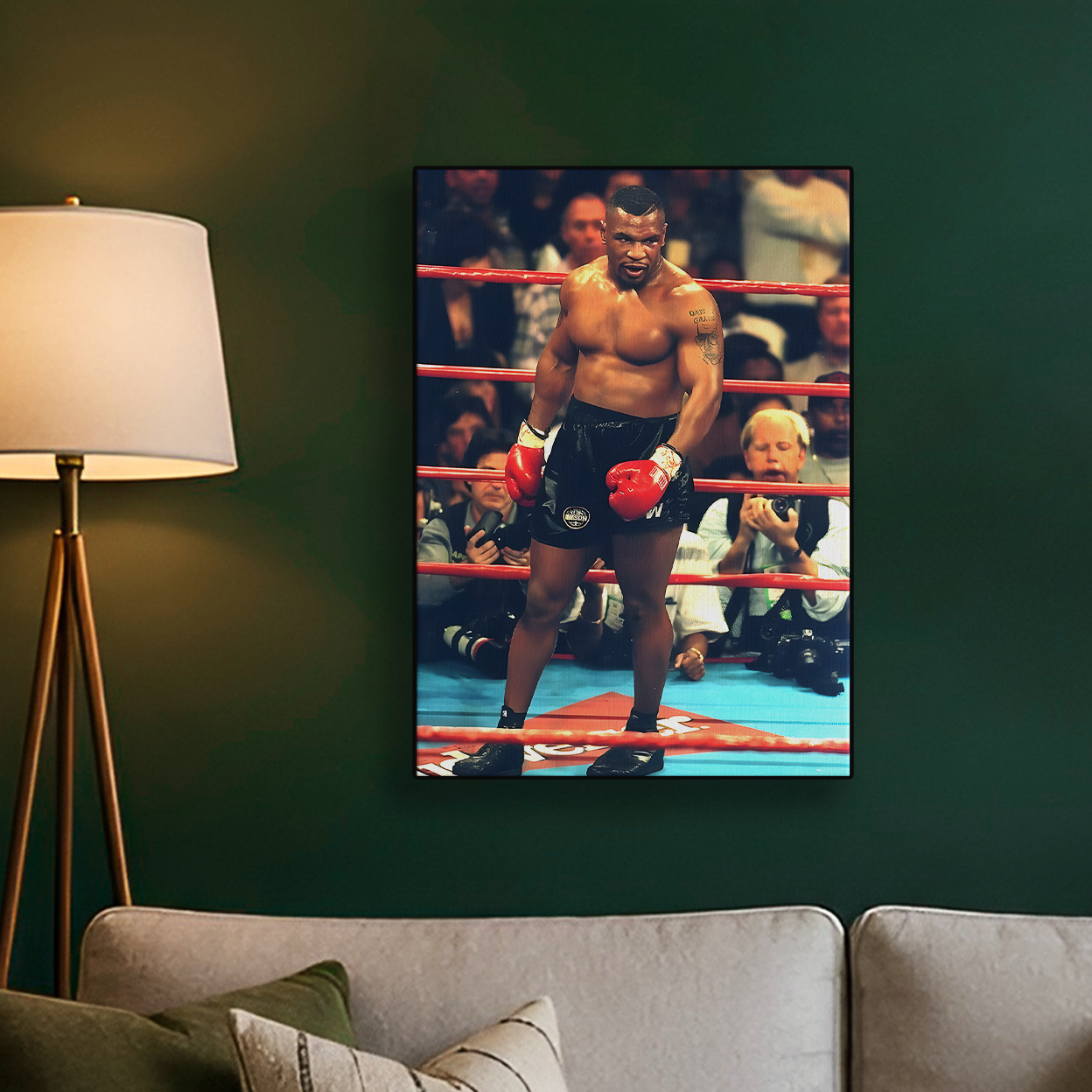 Mike Tyson Match Poster