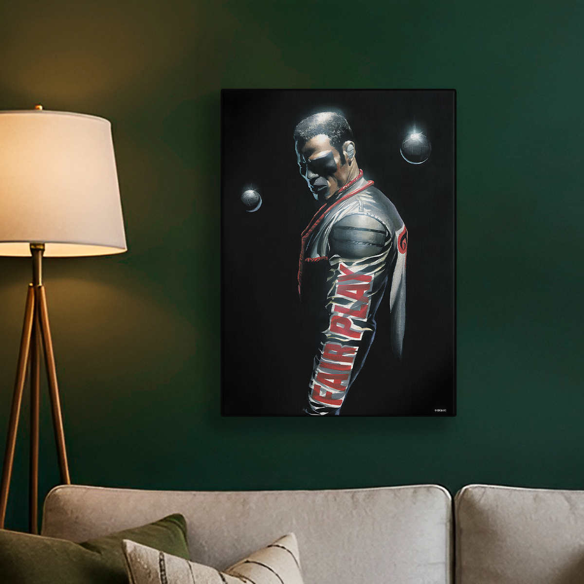Mister Terrific Dark Poster