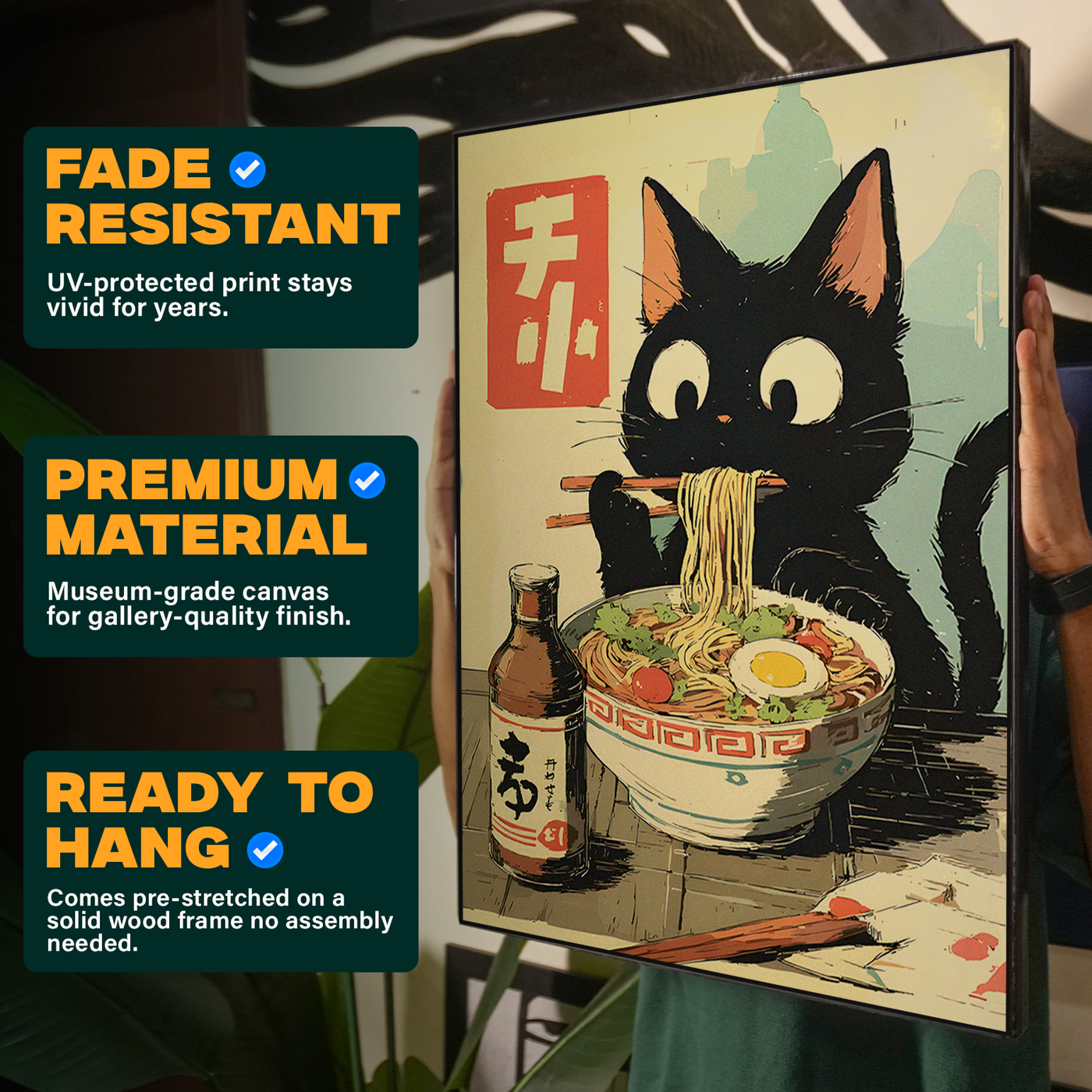 Ramen Cat Poster