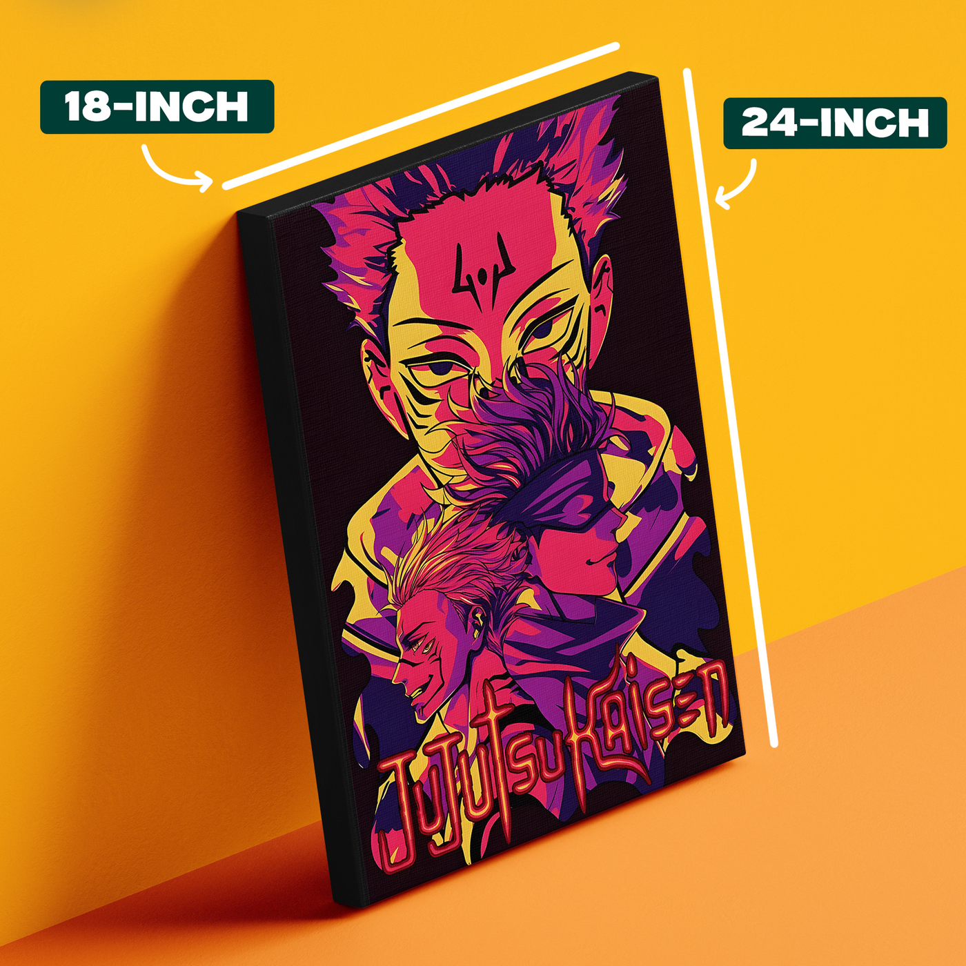 Sukuna Mask Poster