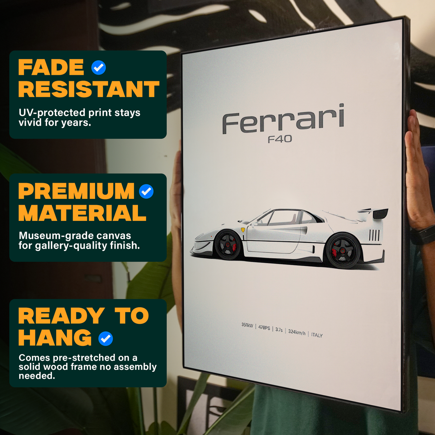 Ferrari Minimalist Poster
