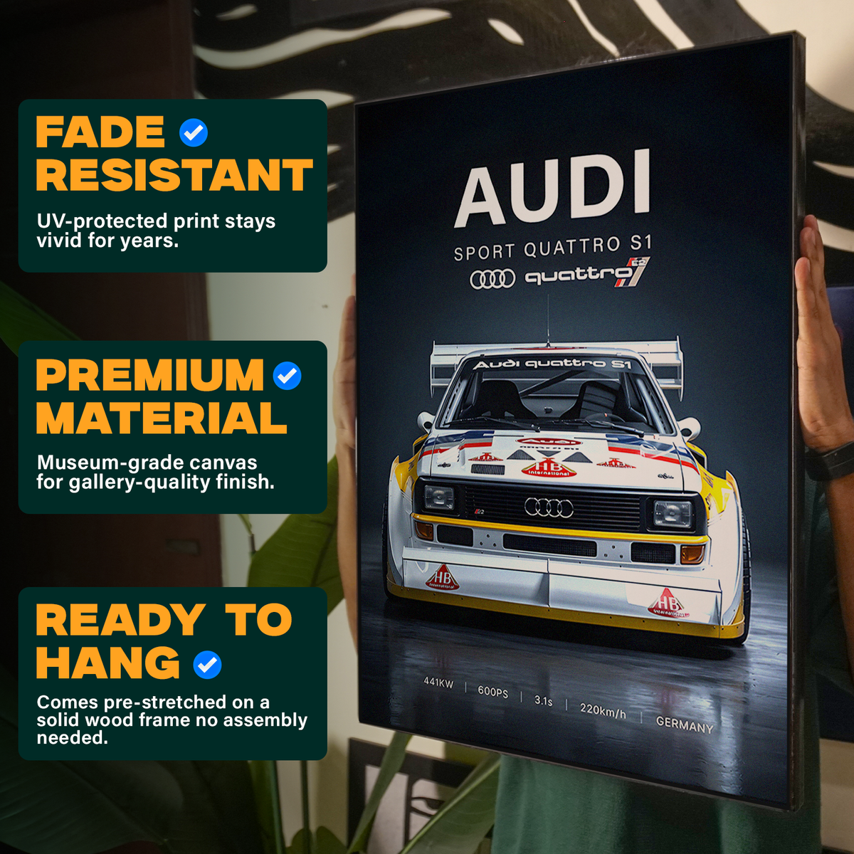 Audi Sport Quattro S1 Poster
