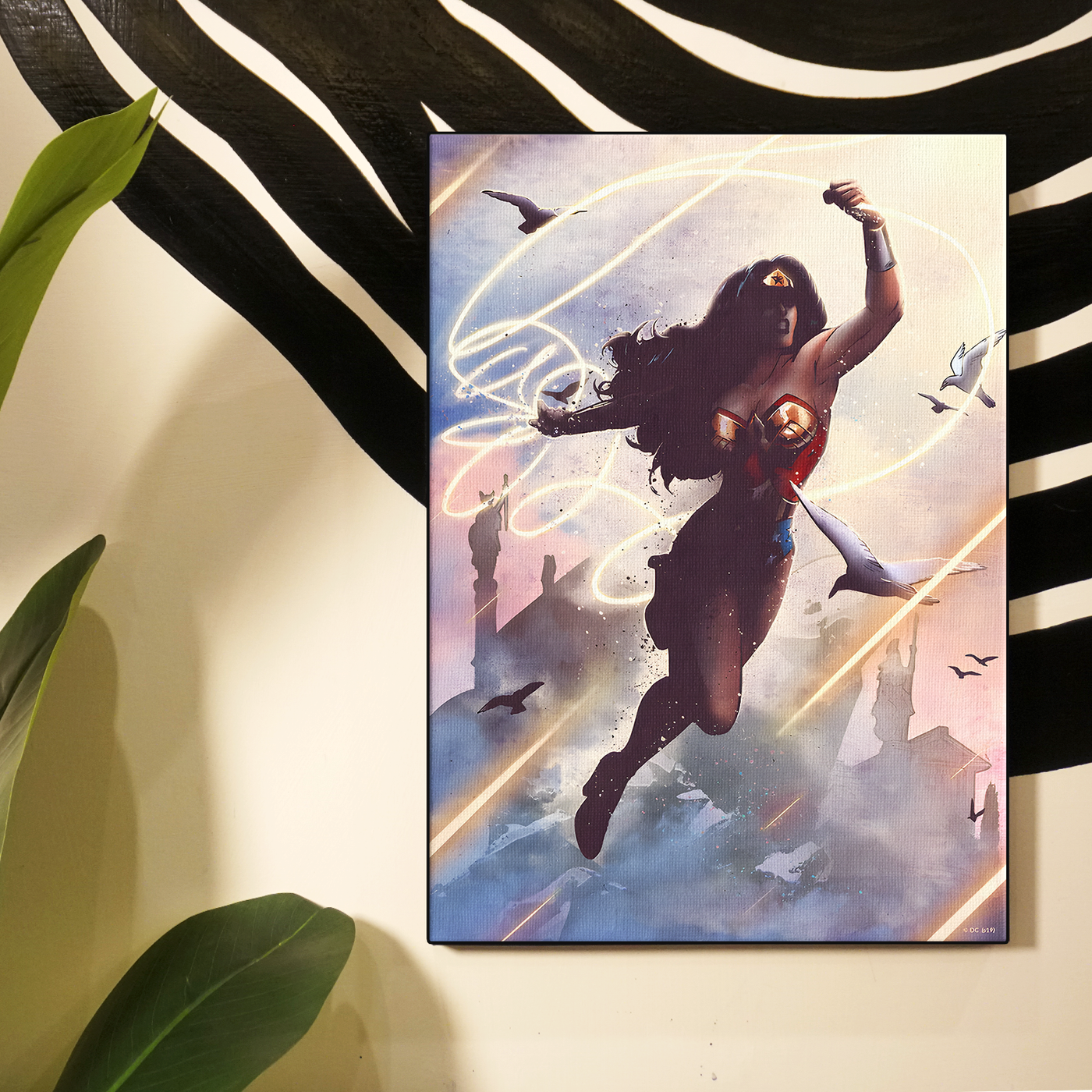 Dark Wonder Woman Comic Poster