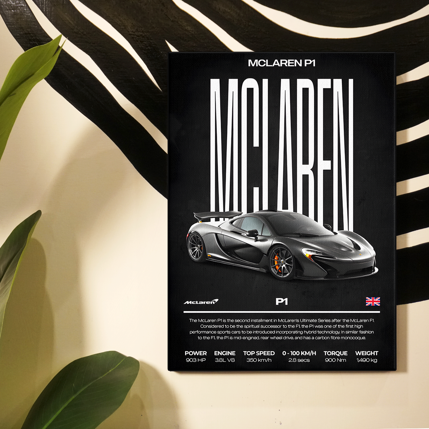 McLaren P1 Poster