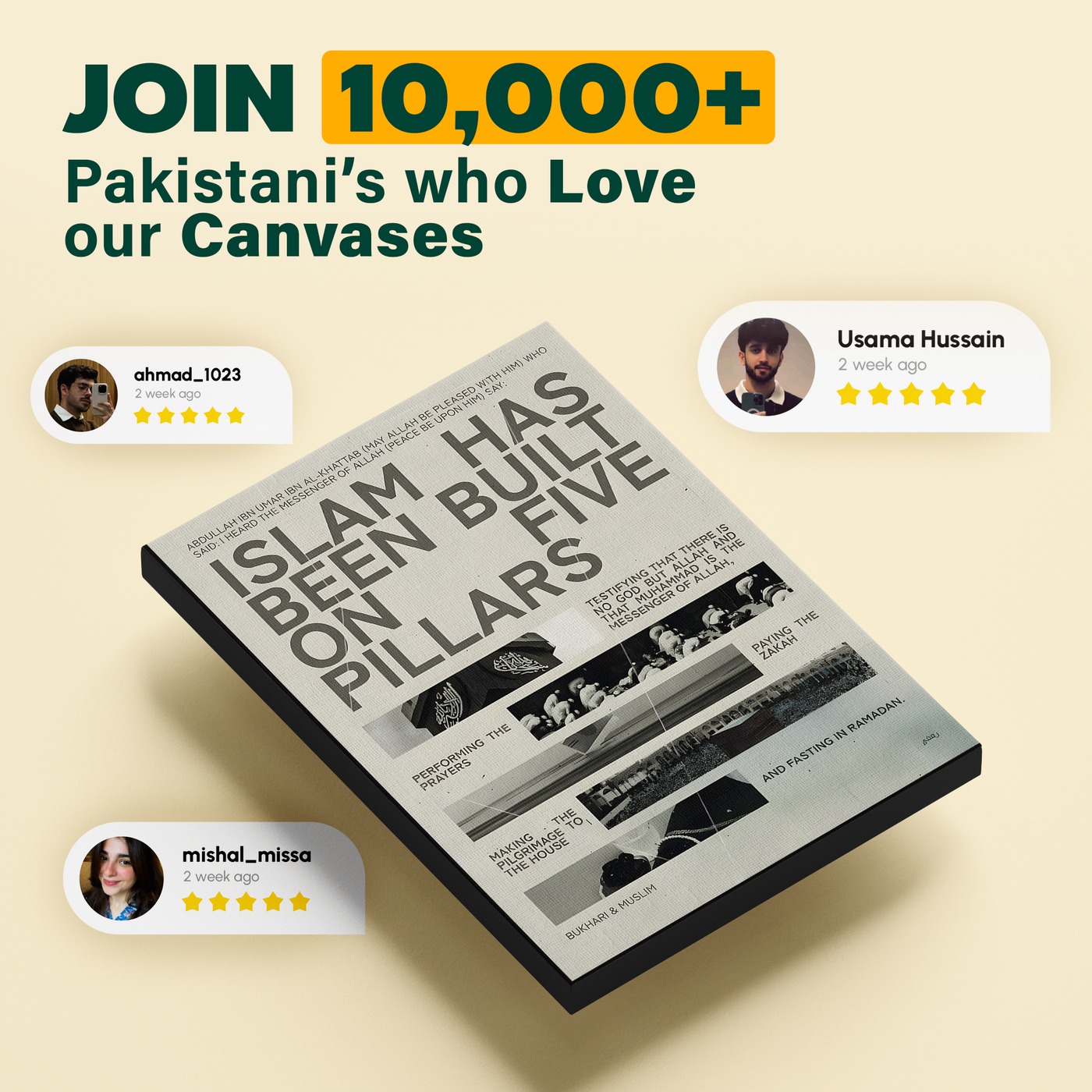 Five Pillars of Islam Poster