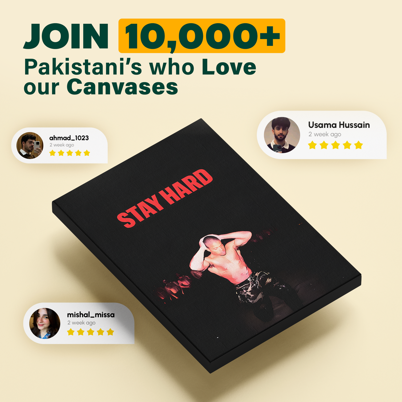 Stay Hard Poster