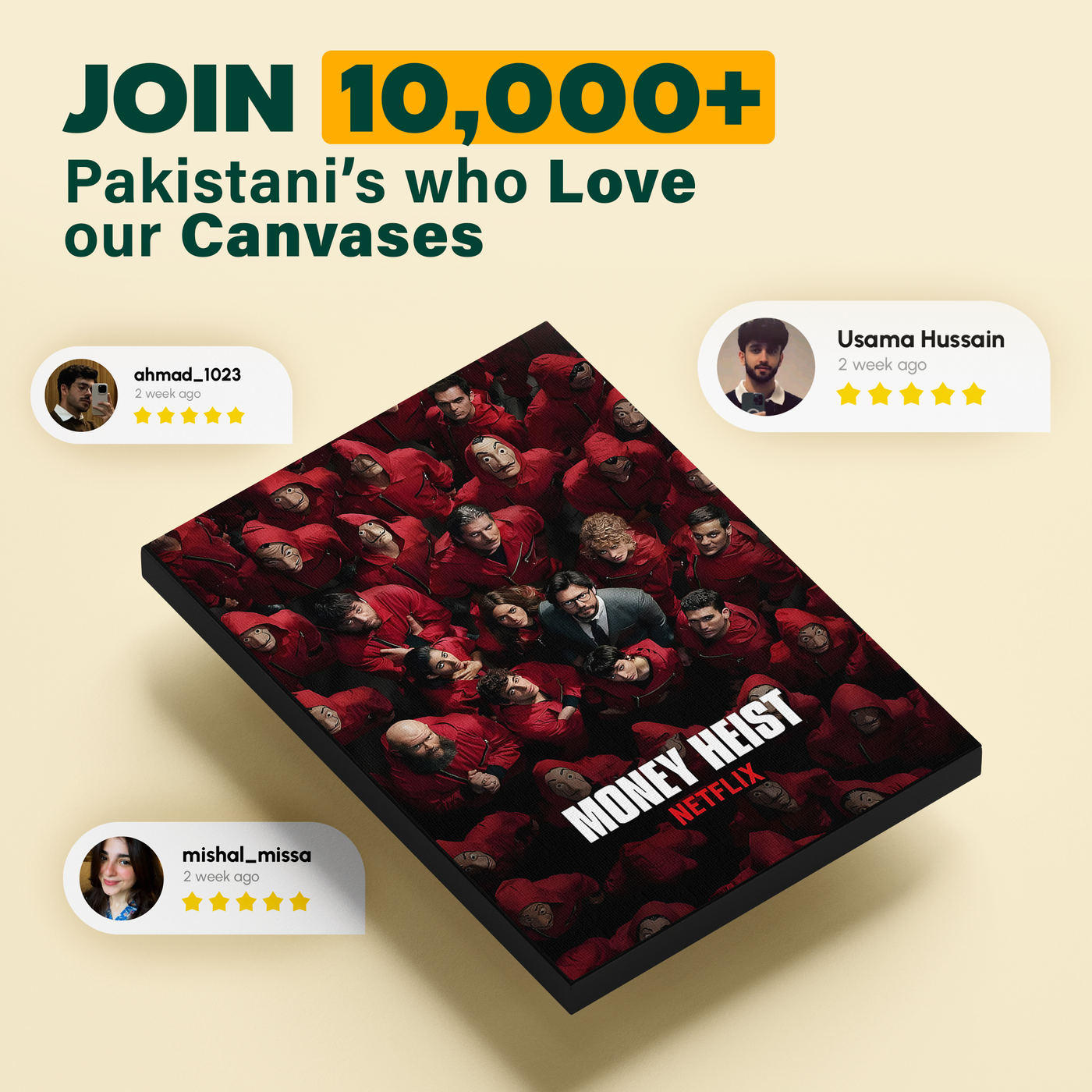 Money Heist Group Poster
