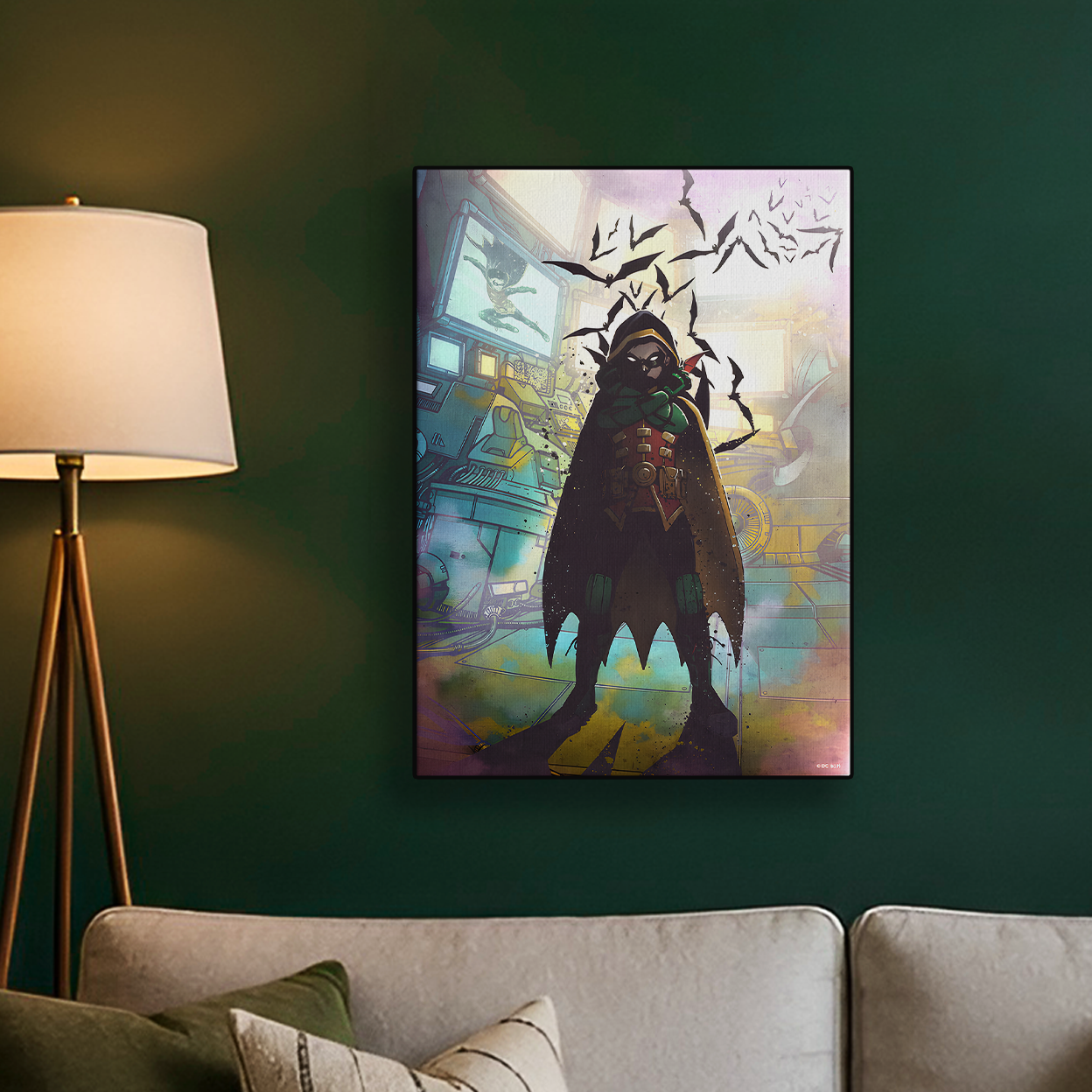 Damian Wayne's Robin Comic Poster