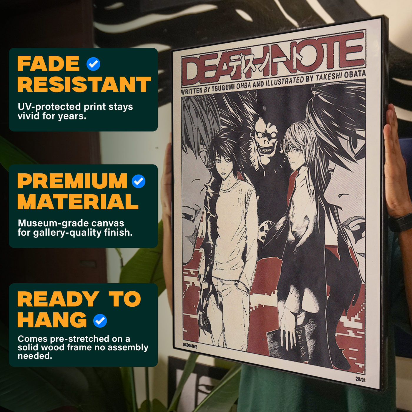 Death Note Old Newspaper style Poster