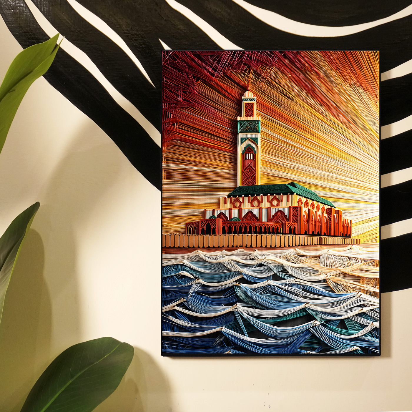 Mosque Minaret Sunset Poster