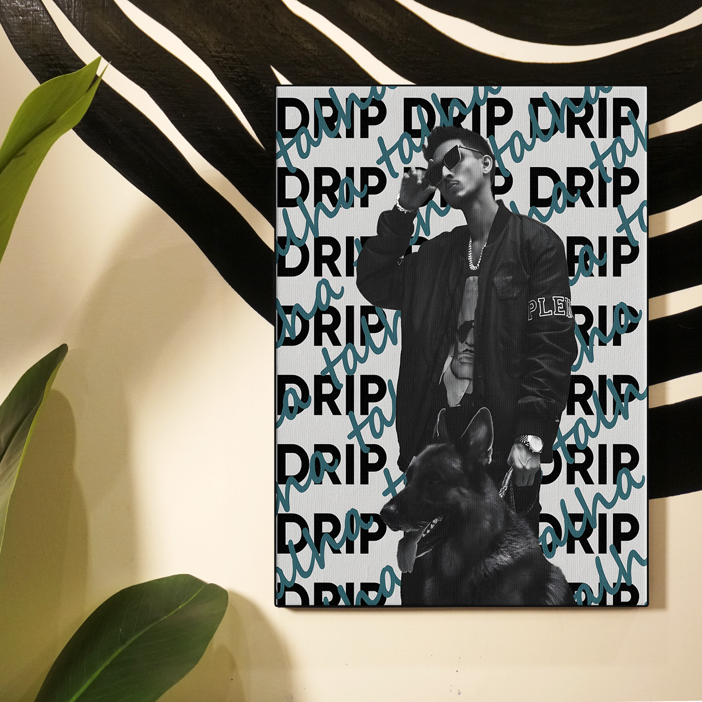 Talha Anjum Drip Poster