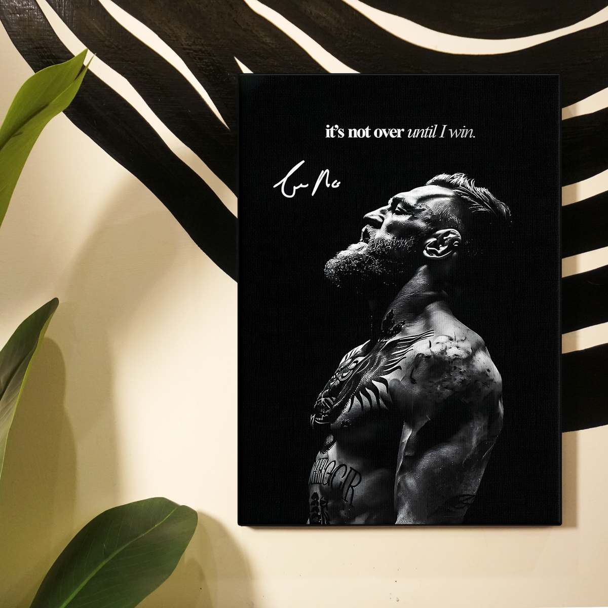 MMA Fighter Quote Poster