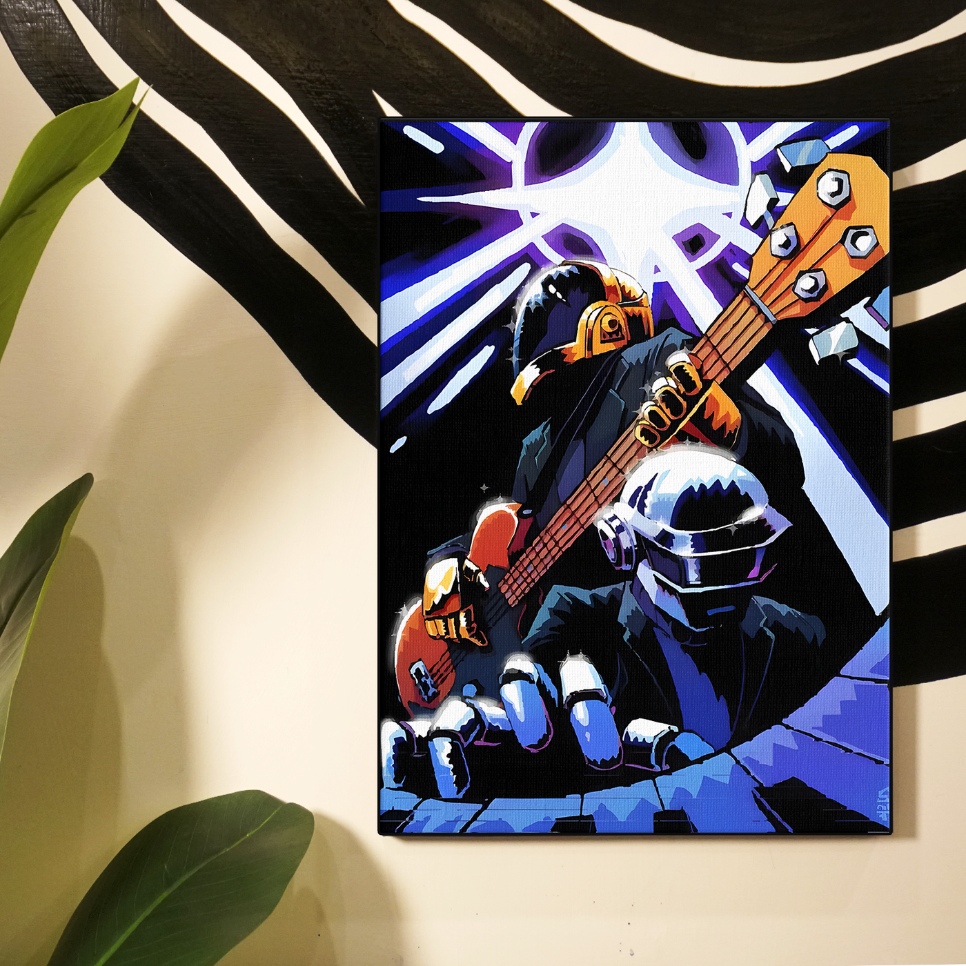 Daft Punk Duo Stage Poster